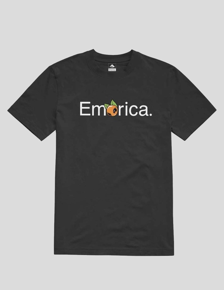 EMERICA pure oj tee black